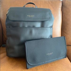NEW Mina Baie Vegan Kinney Backpack Convertible